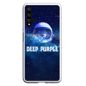 Чехол для Honor 20 с принтом Deep Purple Whoosh! , Силикон | Область печати: задняя сторона чехла, без боковых панелей | Тематика изображения на принте: 2020 | cover | deep | galaxy | hard | logo | metal | music | new album | purple | rock | space | whoosh | дип | звезды | космонавт | космос | легендарная | легендарный | лого | метал | музыка | новый альбом | обложка | пепл | перпл | рок |