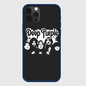 Чехол для iPhone 12 Pro Max с принтом Deep Purple , Силикон |  | album | deep | hard | metal | purple | rock | альбом | британия | группа | метал | рок | хард | хеви