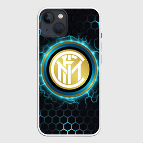 Чехол для iPhone 13 с принтом Интер Милан ,  |  | football club internazionale milano | inter | internazionale | интер | интер милан | интернационале | спорт | футбол | футбольный клуб