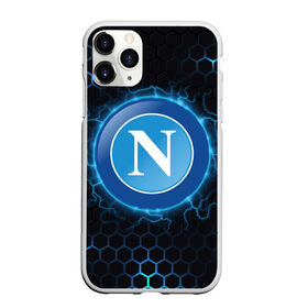 Чехол для iPhone 11 Pro матовый с принтом Наполи , Силикон |  | napoli | ssc napoli | наполи | неаполь | спорт | футбол | футбольный клуб