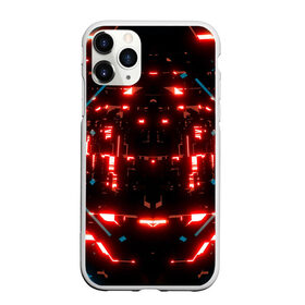Чехол для iPhone 11 Pro матовый с принтом Neon Lights , Силикон |  | blue | cyberpunk2077 | girl | neon | неон | неоновая