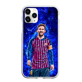 Чехол для iPhone 11 Pro Max матовый с принтом Футболисит , Силикон |  | lionel messi | messi | абстракция | барса | барселона | бомбордир | газон | гол | дюба | защитник | игра | игрок | игры | камондир | капитан | космос | лидер | месси | мэси | нападающий | пеле | распад