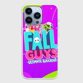 Чехол для iPhone 13 Pro с принтом Fall Guys ,  |  | fall guys | fallguys | ultimate knockout | игры | фолл гайз