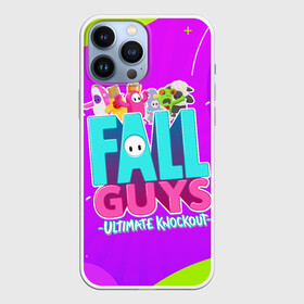 Чехол для iPhone 13 Pro Max с принтом Fall Guys ,  |  | fall guys | fallguys | ultimate knockout | игры | фолл гайз