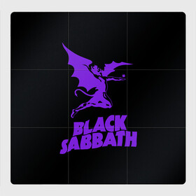 Магнитный плакат 3Х3 с принтом Black Sabbath , Полимерный материал с магнитным слоем | 9 деталей размером 9*9 см | Тематика изображения на принте: black sabbath | hard rock | heavy metal | блэк сабат | группы | метал | музыка | оззи осборн | рок | хард рок | хэви метал