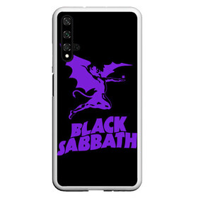 Чехол для Honor 20 с принтом Black Sabbath , Силикон | Область печати: задняя сторона чехла, без боковых панелей | black sabbath | hard rock | heavy metal | блэк сабат | группы | метал | музыка | оззи осборн | рок | хард рок | хэви метал