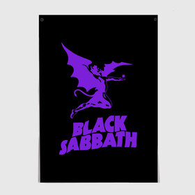 Постер с принтом Black Sabbath , 100% бумага
 | бумага, плотность 150 мг. Матовая, но за счет высокого коэффициента гладкости имеет небольшой блеск и дает на свету блики, но в отличии от глянцевой бумаги не покрыта лаком | black sabbath | hard rock | heavy metal | блэк сабат | группы | метал | музыка | оззи осборн | рок | хард рок | хэви метал