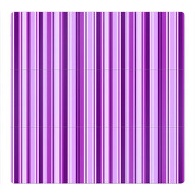 Магнитный плакат 3Х3 с принтом Фиолетово-чёрные полосы , Полимерный материал с магнитным слоем | 9 деталей размером 9*9 см | Тематика изображения на принте: вертикальные полосы | вертикальный рисунок | линии | полосы | розовый | светлый | темный | фиолетовый | черный