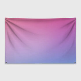 Флаг-баннер с принтом Восход солнца , 100% полиэстер | размер 67 х 109 см, плотность ткани — 95 г/м2; по краям флага есть четыре люверса для крепления | арт | восход | восход солнца | градиент | закат | закат ночи | розовый | синий | фиолетовый