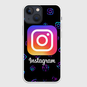 Чехол для iPhone 13 mini с принтом INSTAGRAM   ИНСТАГРАМ ,  |  | Тематика изображения на принте: app | gram | gramm | insta | instagram | instagramm | likee | logo | reels | tik | tiktok | tok | бобина | бобины | грам | грамм | инста | инстаграм | инстаграмм | лайки | лого | логотип | логотипы | приложение | символ | символы | тик | т