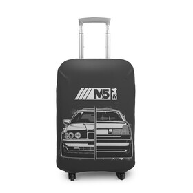 Чехол для чемодана 3D с принтом BMW , 86% полиэфир, 14% спандекс | двустороннее нанесение принта, прорези для ручек и колес | auto | bmw | car | e | e34 | germany | m | m5 | series | x | авто | автомобиль | бмв | бнв | германия | машина