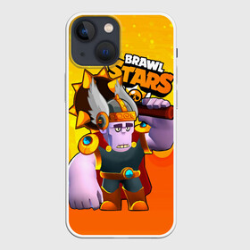Чехол для iPhone 13 mini с принтом Brawl Stars Фрэнк Викинг ,  |  | brawl | brawl stars | brawlstars | brawl_stars | frank | jessie | бравл | бравлстарс | фрэнк