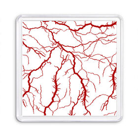 Магнит 55*55 с принтом Сосуды , Пластик | Размер: 65*65 мм; Размер печати: 55*55 мм | абстрактные | алые | артерии | вены | ветки | волны | врач | гроза | доктор | красные | кровавый | кровь | линии | медик | медицинские | молния | мышцы | нити | паутина | полосы | сердце | сетка | сосуды