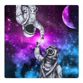 Холст прямоугольный с принтом Космонавт и водолаз , 100% ПВХ |  | astronaut | blue | cosmos | diver | elon musk | nasa | planet | purple | space | spacex | star | universe | water | абстракция | астронавт | вода | водолаз | вселенная | галактика | дайвер | звезда | илон маск | космонавт | космос | микеланджело