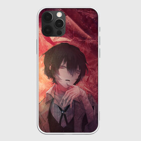 Чехол для iPhone 12 Pro Max с принтом Dazai Osamu , Силикон |  | bungou stray dogs | dazai | dazai osamu | osamu | бродячие псы | великий | дазай | осаму