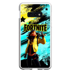 Чехол для Samsung S10E с принтом FORTNITE , Силикон | Область печати: задняя сторона чехла, без боковых панелей | 2019 | battle royale | chapter 2 | epic games | fortnite | game | season x | zombie | зомби | фортнайт