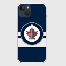 Чехол для iPhone 13 с принтом ВИННИПЕГ ДЖЕТС НХЛ ,  |  | jets | logo | nhl | sport | usa | winnipeg | виннипег | джетс | логотип | нхл | спорт | сша | хоккей | шайбу