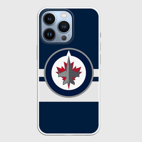 Чехол для iPhone 13 Pro с принтом ВИННИПЕГ ДЖЕТС НХЛ ,  |  | jets | logo | nhl | sport | usa | winnipeg | виннипег | джетс | логотип | нхл | спорт | сша | хоккей | шайбу