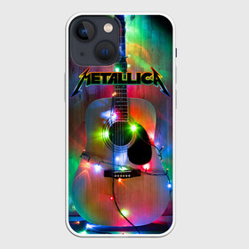 Чехол для iPhone 13 mini с принтом Metallica ,  |  | album | black | concert | heavy | kirk | metal | metallica | music | rock | tolls | джеймс хэтфилд | кирк хэмметт | клифф бёртон | ларс ульрих | метал | металлика | трэш
