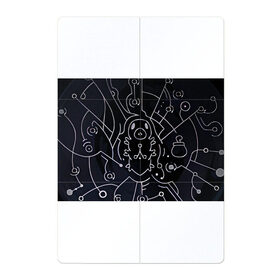Магнитный плакат 2Х3 с принтом Гусеничка из Hollow Knight , Полимерный материал с магнитным слоем | 6 деталей размером 9*9 см | caterpillar | hollow knight | гусеничка | полый рыцарь | холлоу найт