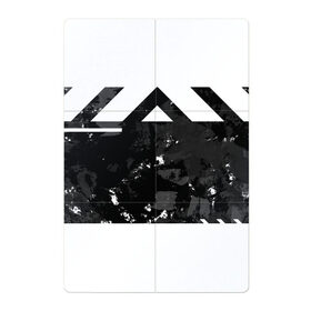 Магнитный плакат 2Х3 с принтом Гранж-абстакция , Полимерный материал с магнитным слоем | 6 деталей размером 9*9 см | абстракция | геометрия | гранж | грязь | черно белый