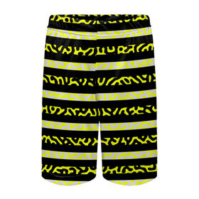 Детские спортивные шорты 3D с принтом Пчела ,  100% полиэстер
 | пояс оформлен широкой мягкой резинкой, ткань тянется
 | в желтую полоску | желтые полосы | желтый камуфляж | желтый на черном | желтый узор | полосатая | полосатый | пчела | черно желтый