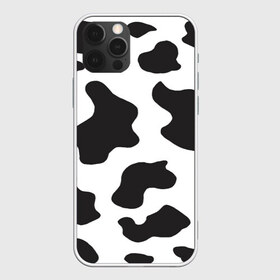 Чехол для iPhone 12 Pro Max с принтом COW PRINT , Силикон |  | Тематика изображения на принте: animals | cow | cow print | корова | коровий принт