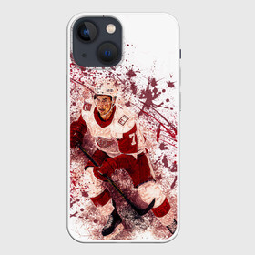 Чехол для iPhone 13 mini с принтом Хоккеист ,  |  | арена | вхл | клюшка | ковальчук | кхл | лёд | ледовая арена | овечкин | сборная | спорт | спортивная | спотсмен | фетисов | футбол | хокеист | хокей | хоккеист | хоккеитсты | хоккей | шайба