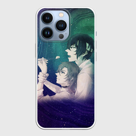 Чехол для iPhone 13 Pro с принтом Дазай и Чуя ,  |  | bungou stray dogs | chuuya | chuuya nakahara | dazai | nakahara | osamu | бродячие псы
dazai osamu | великий | дазай | накахара | осаму | чуя | чуя накахара