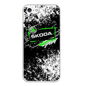 Чехол для iPhone 5/5S матовый с принтом SKODA SPORT , Силикон | Область печати: задняя сторона чехла, без боковых панелей | auto | autosport | avto | car | race | road | skoda | sport | street racing | авто | автоспорт | гонки | дорога | марка | машина | спорт | тачка | трасса | шкода