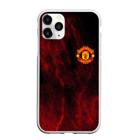 Чехол для iPhone 11 Pro матовый с принтом MANCHESTER UNITED. , Силикон |  | fc | football | football club | manchester united | sport | английский профессиональный футбольный клуб | манчестер юнайтед | спорт | уефа | униформа | фирменные цвета | фк | футбол | футбольный клуб