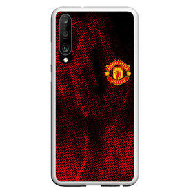 Чехол для Honor P30 с принтом MANCHESTER UNITED. , Силикон | Область печати: задняя сторона чехла, без боковых панелей | fc | football | football club | manchester united | sport | английский профессиональный футбольный клуб | манчестер юнайтед | спорт | уефа | униформа | фирменные цвета | фк | футбол | футбольный клуб