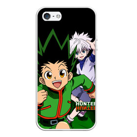 Чехол для iPhone 5/5S матовый с принтом Hunter x Hunter , Силикон | Область печати: задняя сторона чехла, без боковых панелей | anime | hunter x hunter | аниме | гон фрикс | манга | охотник х охотник | хантер хантер | хантеры