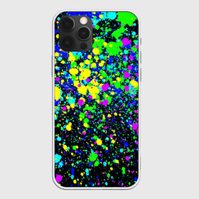 Чехол для iPhone 12 Pro Max с принтом Неоновые краски лета , Силикон |  | neon | pattern | summer | акварель | арт | брызги | граффити | грязный | грязь | искусство | капли | кислотные | краска | лето | мазки | паттерн | пятна | пятнистый | радуга | радужный | разноцветный | текстура