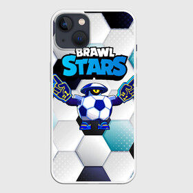 Чехол для iPhone 13 с принтом Mascot Darryl Талисман brawl stars ,  |  | brawl | brawl stars | brawlstars | brawl_stars | jessie | mascot darryl | бравл | бравлстарс | дэрил | маскот | мяч | футбол | футбольный мяч