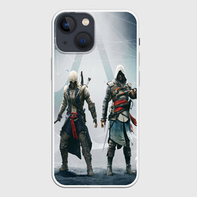 Чехол для iPhone 13 mini с принтом ASSASSIN S CREED ,  |  | black flag | brotherhood | chronicles | creed | game | origins | revelations | rogue | syndicate | unity | valhalla | альтаир | ассасин | игры | кинжал | пираты