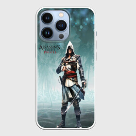 Чехол для iPhone 13 Pro с принтом ASSASSIN S CREED: BLACK FLAG ,  |  | Тематика изображения на принте: black flag | brotherhood | chronicles | creed | game | origins | revelations | rogue | syndicate | unity | valhalla | альтаир | ассасин | игры | кинжал | пираты