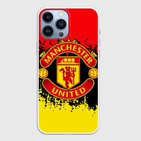 Чехол для iPhone 13 Pro Max с принтом MANCHESTER UNITED. ,  |  | fc | football | football club | manchester united | sport | английский профессиональный футбольный клуб | манчестер юнайтед | спорт | уефа | униформа | фирменные цвета | фк | футбол | футбольный клуб