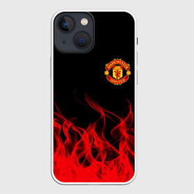 Чехол для iPhone 13 mini с принтом MANCHESTER UNITED. ,  |  | fc | football | football club | manchester united | sport | английский профессиональный футбольный клуб | манчестер юнайтед | спорт | уефа | униформа | фирменные цвета | фк | футбол | футбольный клуб