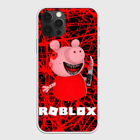 Чехол для iPhone 12 Pro Max с принтом Roblox piggy Свинка Пигги , Силикон |  | Тематика изображения на принте: game | gamer | logo | minecraft | piggi | roblox | simulator | игра | конструктор | лого | пигги | свинья | симулятор | строительство | фигура