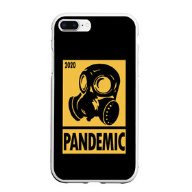 Чехол для iPhone 7Plus/8 Plus матовый с принтом Pandemic , Силикон | Область печати: задняя сторона чехла, без боковых панелей | 2020 | coronavirus | covid19 | cowid | epidemic | fallout | half | life | pandemic | survival | ultimate | virus | вирус | выживание | игра | катастрофа | киберпанк | кови | ковид | коронавирус | лайф | пандемия | ситуация | сталкер | фалаут | халф