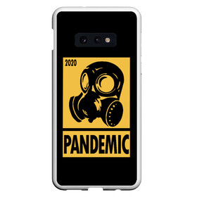 Чехол для Samsung S10E с принтом Pandemic , Силикон | Область печати: задняя сторона чехла, без боковых панелей | Тематика изображения на принте: 2020 | coronavirus | covid19 | cowid | epidemic | fallout | half | life | pandemic | survival | ultimate | virus | вирус | выживание | игра | катастрофа | киберпанк | кови | ковид | коронавирус | лайф | пандемия | ситуация | сталкер | фалаут | халф