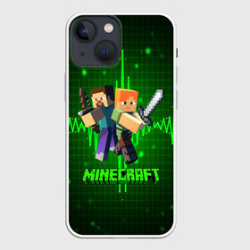 Чехол для iPhone 13 mini с принтом MINECRAFT   МАЙНКРАФТ ,  |  | craft | creeper | dungeon | dungeons | earth | game | logo | mine | minecraft | mobile | online | дунгеонс | земля | зомби | игра | крипер | лого | майкрафт | майнкрафт | мобайл | онлайн | подземелье | подземелья