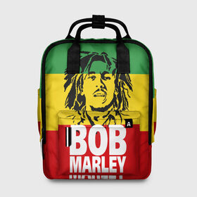 Женский рюкзак 3D с принтом Bob Marley , 100% полиэстер | лямки с регулируемой длиной, сверху ручки, чтобы рюкзак нести как сумку. Основное отделение закрывается на молнию, как и внешний карман. Внутри два дополнительных кармана, один из которых закрывается на молнию. По бокам два дополнительных кармашка, куда поместится маленькая бутылочка
 | bob | bob marley | движение | музыка | рэгги | свобода | стиль | счастье | ямайка