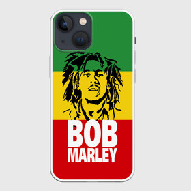 Чехол для iPhone 13 mini с принтом Bob Marley ,  |  | bob | bob marley | движение | музыка | рэгги | свобода | стиль | счастье | ямайка