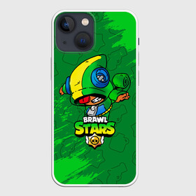 Чехол для iPhone 13 mini с принтом BRAWL STARS LEON   ЛЕОН ,  |  | 8 bit | 8бит | brawl | cnfhc | crow | hfdk | leon | logo | sandy | skull | spike | stars | бравл | бравла | браво | игра | игры | икфцд | кроу | леон | лого | логотип | символ | спайк | старс | старса | сэнди | череп | ыефкы