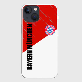 Чехол для iPhone 13 mini с принтом Бавария ,  |  | bayern munich | lewandowski | бавария | баер мюнхен | германия | левандовски | футбол