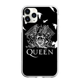 Чехол для iPhone 11 Pro Max матовый с принтом Queen , Силикон |  | Тематика изображения на принте: bohemian | brian | freddie | john | mercury | must go on | queen | rhapsody | roger | taylor | the miracle | the show | богемская | рапсодия | роджер тейлор | фредди меркьюри