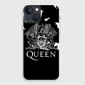 Чехол для iPhone 13 mini с принтом Queen ,  |  | bohemian | brian | freddie | john | mercury | must go on | queen | rhapsody | roger | taylor | the miracle | the show | богемская | рапсодия | роджер тейлор | фредди меркьюри