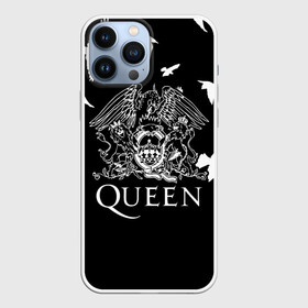 Чехол для iPhone 13 Pro Max с принтом Queen ,  |  | Тематика изображения на принте: bohemian | brian | freddie | john | mercury | must go on | queen | rhapsody | roger | taylor | the miracle | the show | богемская | рапсодия | роджер тейлор | фредди меркьюри